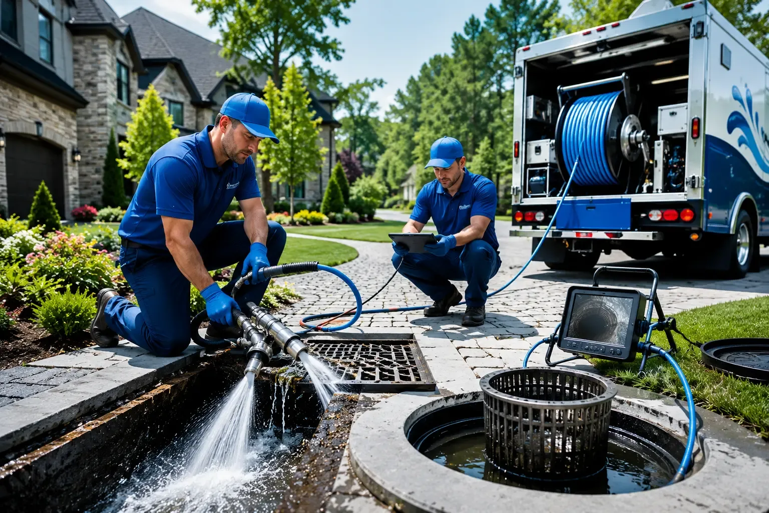 Local outdoor drain cleaning professionals in Wendel, CA